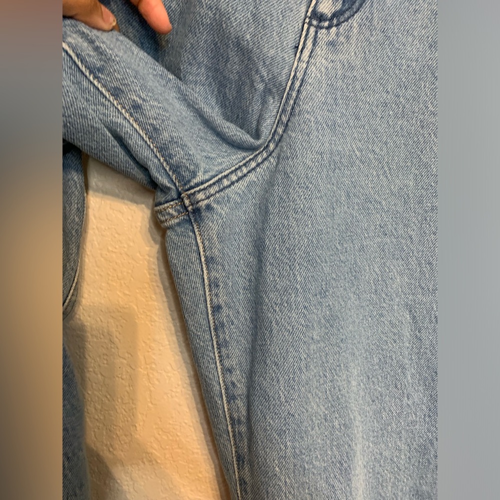 NWT NEW Wrangler Barrel 652 High Rise Blue Denim Jeans Womens Size 33 Casual - Picture 7 of 13